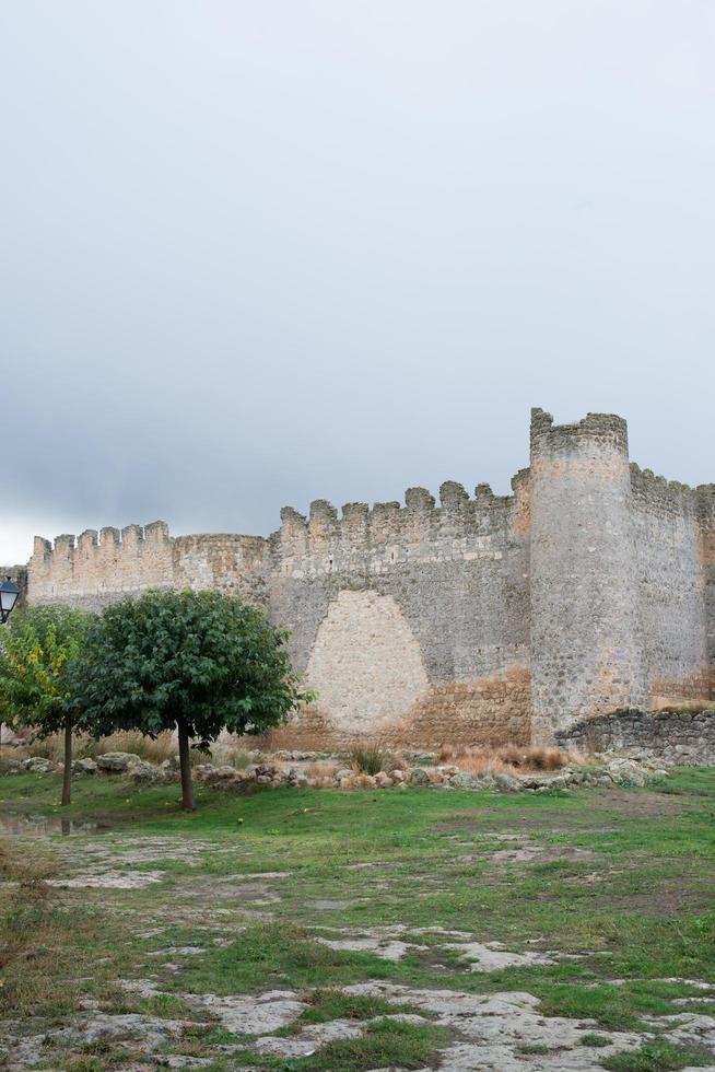 Ancient castle and fortress in Uruena, Valladolid photo