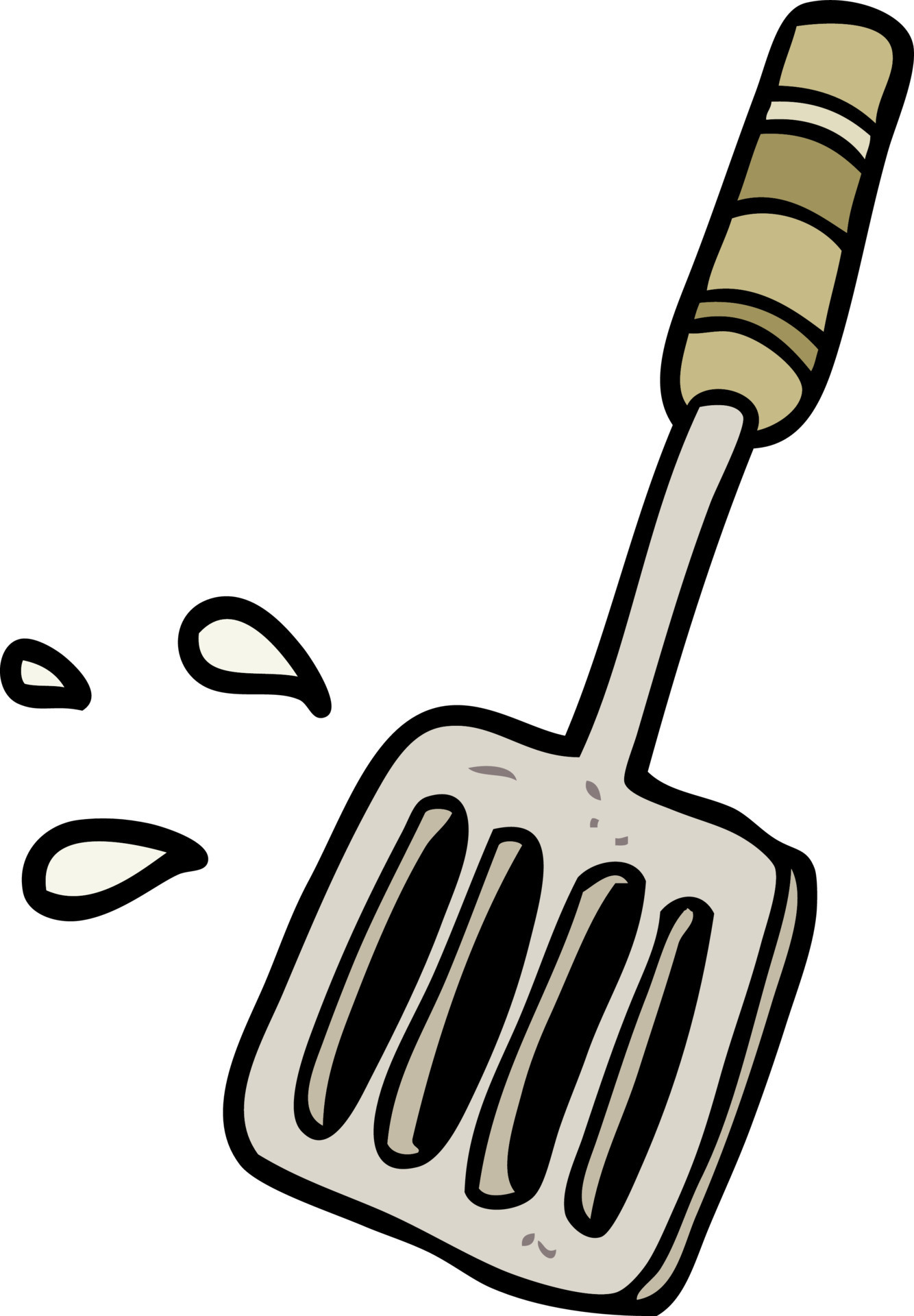 Cartoon cute spatula 13934420 Vector Art at Vecteezy