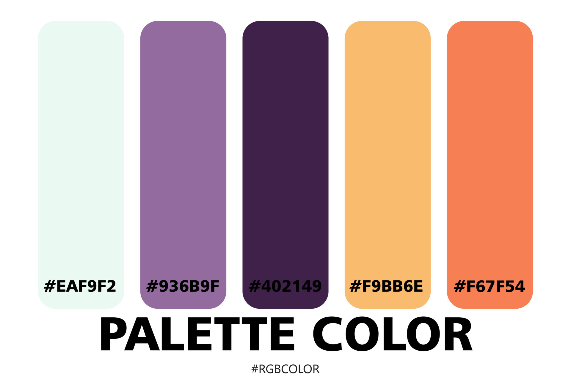 A Collection of Accurately Color Palettes with Codes Perfect for