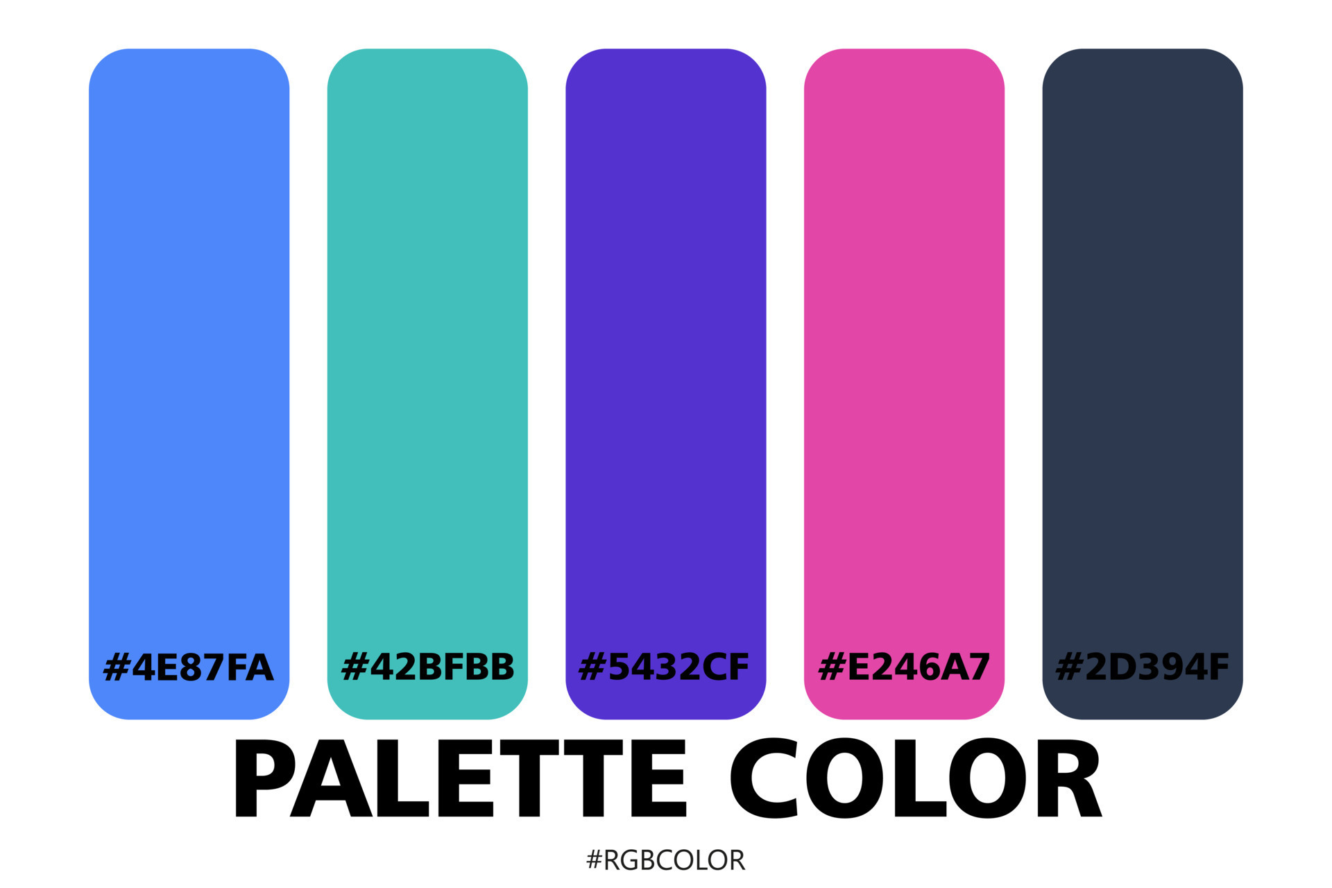 A Collection Of Accurately Color Palettes With Codes Perfect For Use a-collection-of-accurately-color-palettes-with-codes-perfect-for-use