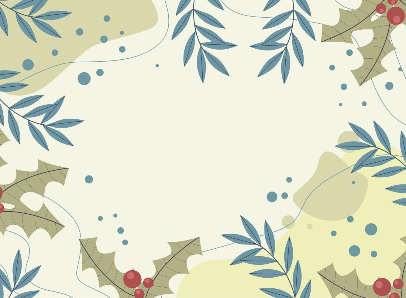 Modern abstract winter background suitable for winter wedding and merry christmas card vector