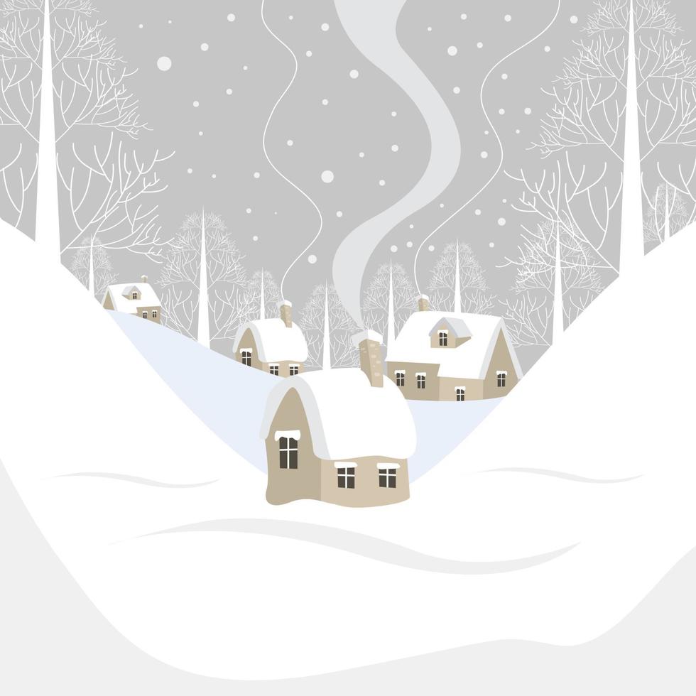 fondo de invierno abstracto moderno adecuado para bodas de invierno y tarjeta de feliz navidad vector