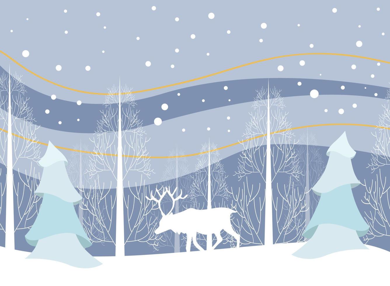 fondo de invierno abstracto moderno adecuado para bodas de invierno y tarjeta de feliz navidad vector