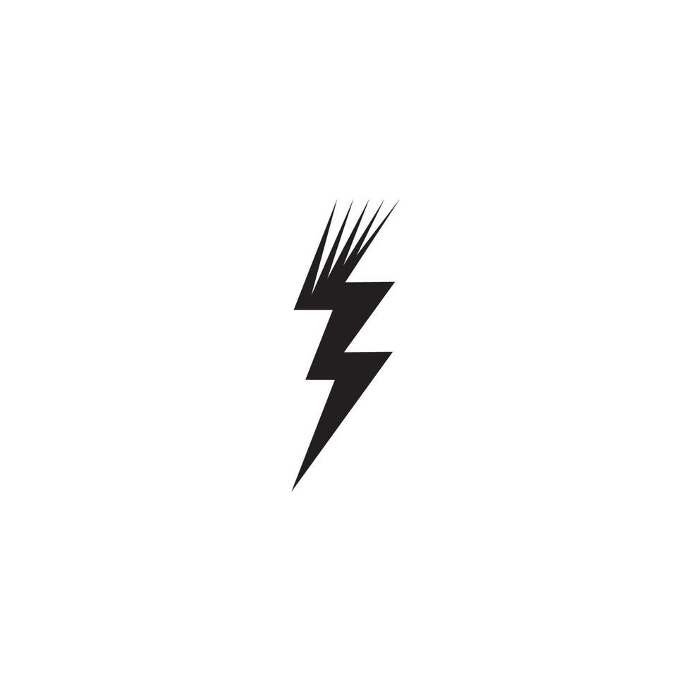 power lighting electric icon logo vector