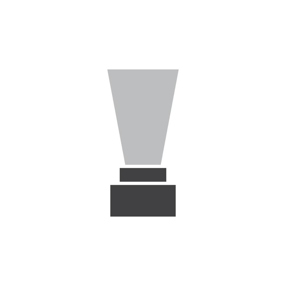 icono de vector de copa de trofeo