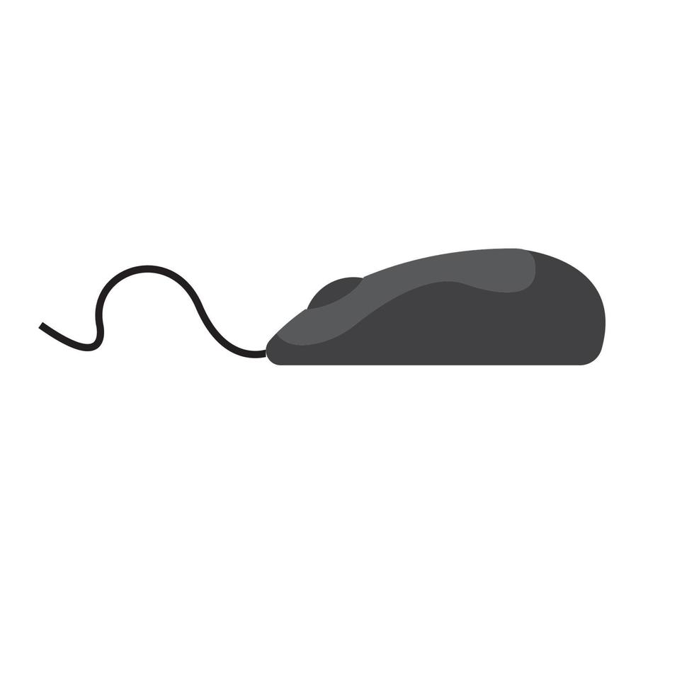 komputer mouse logo vector