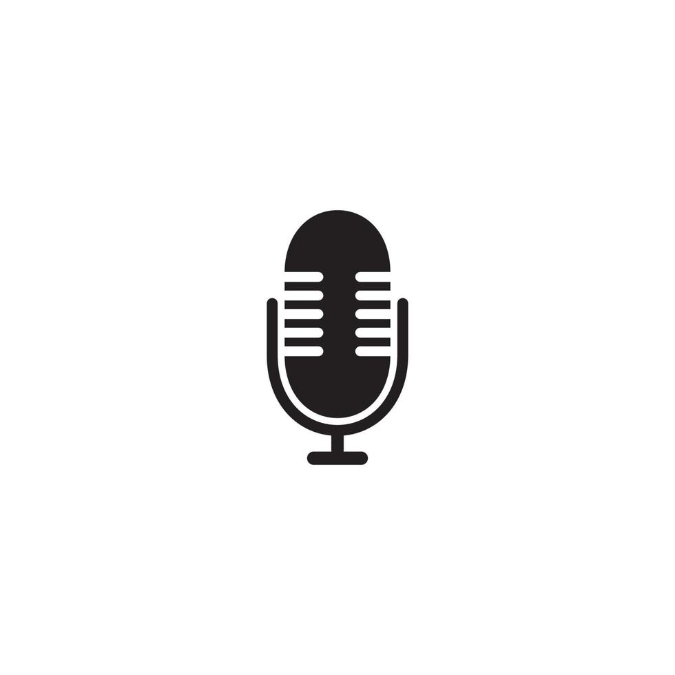 microphone icon vector