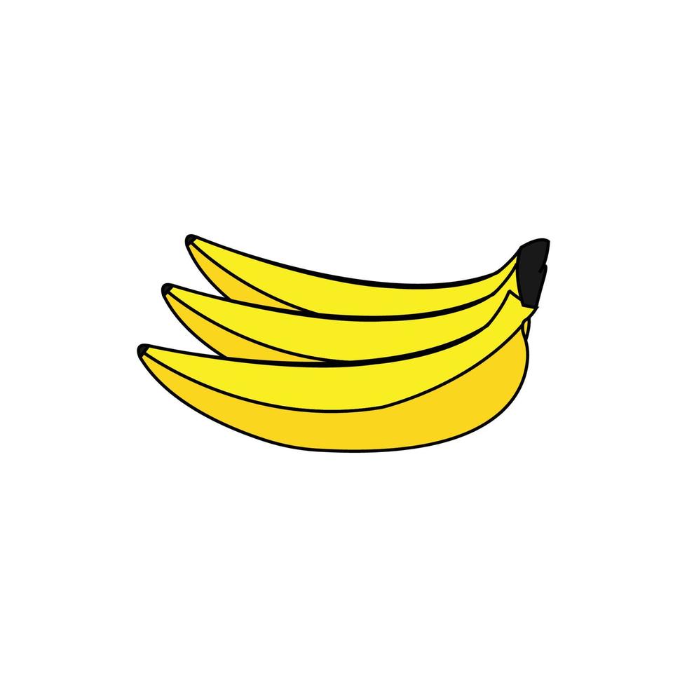 Banana logo vector