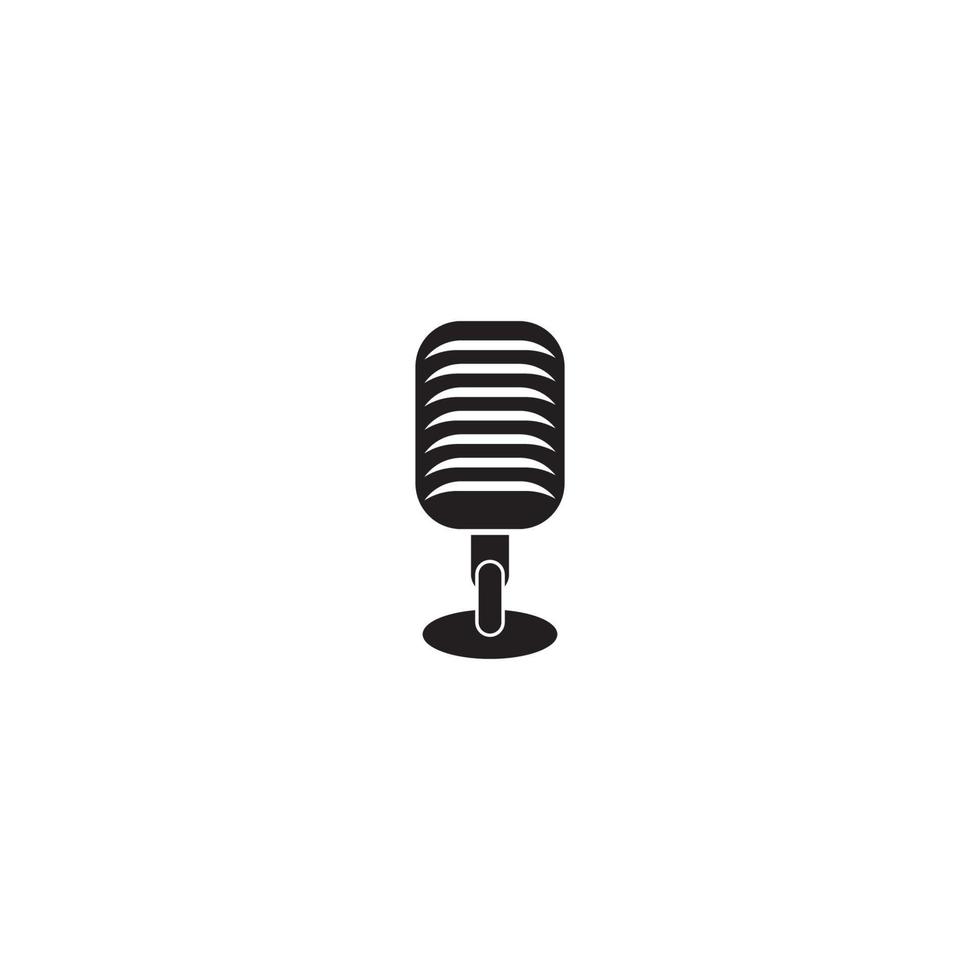 microphone icon vector