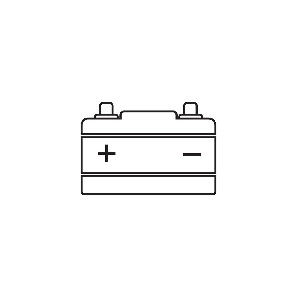 vector de icono de batería