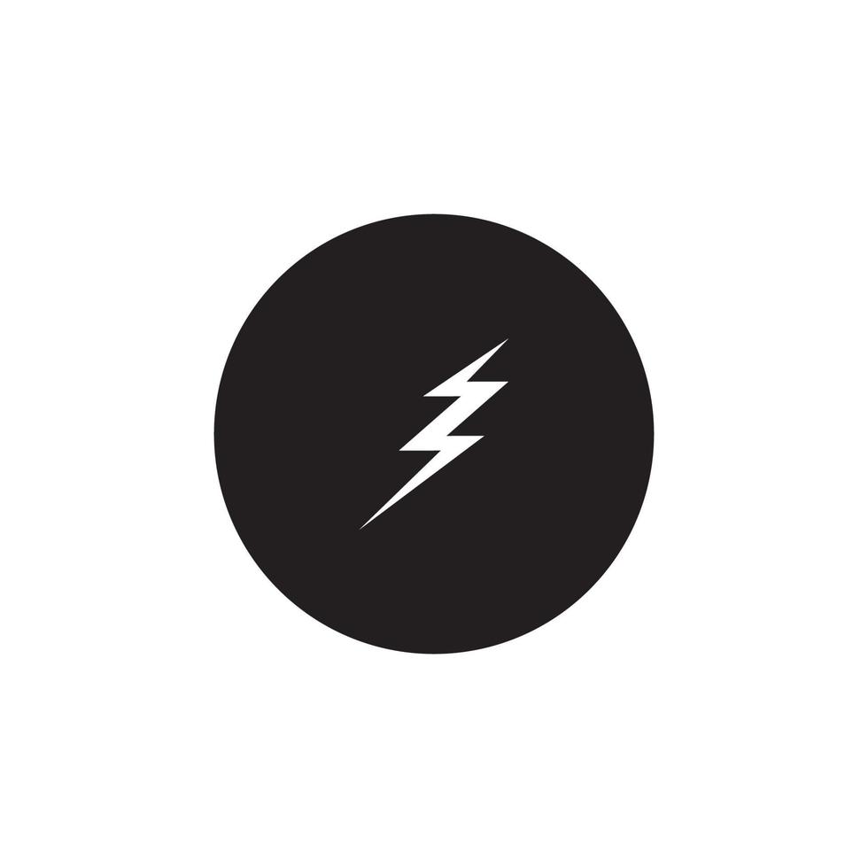 power lighting electric icon logo vector