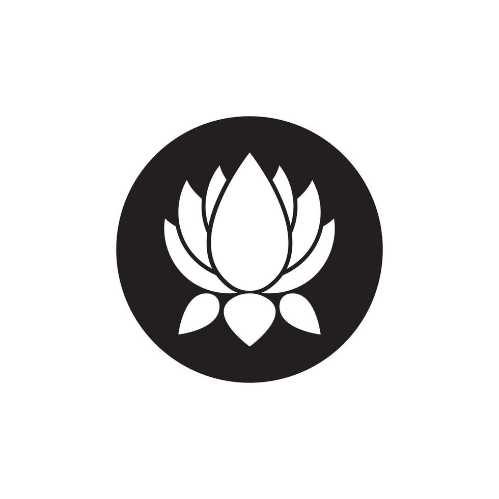 Beauty Vector lotus flowers design logo Template icon