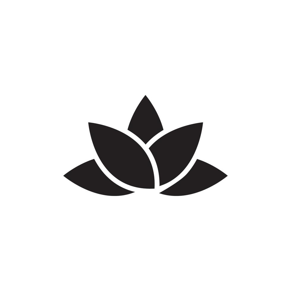 Beauty Vector lotus flowers design logo Template icon