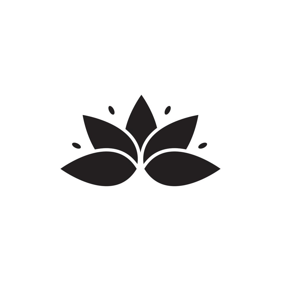 Beauty Vector lotus flowers design logo Template icon