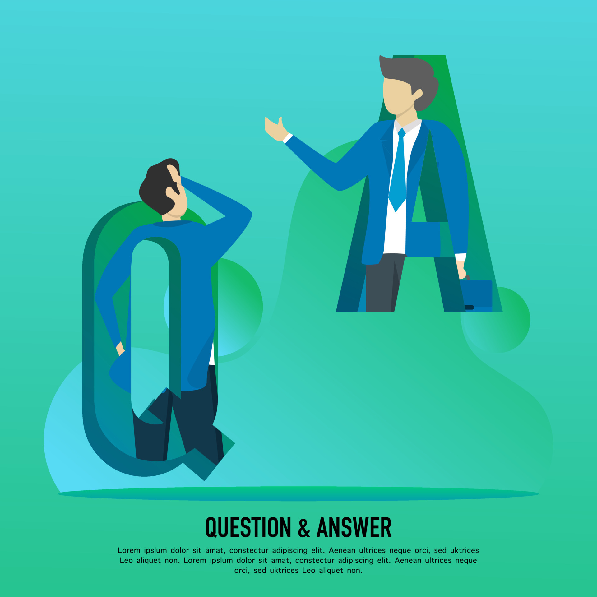 Question Mark FAQ Concept The Man Asking The Question Ask Questions Question Mark FAQ Concept The Man Asking The Question Ask Questions