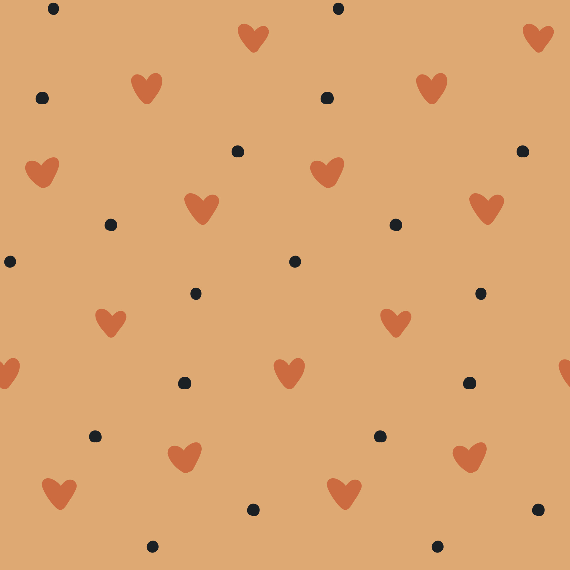 Hình nền boho pattern heart với họa tiết độc đáo sẽ đem lại cảm giác phóng khoáng cho không gian của bạn.
