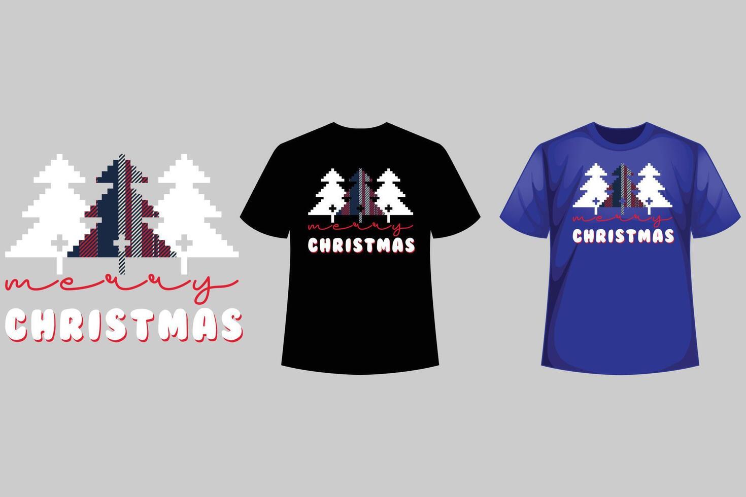 Christmas day t-shirt design vector