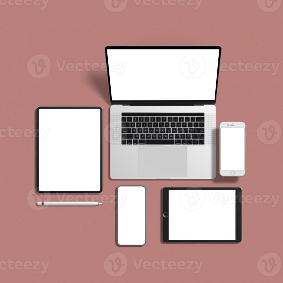 responsive website screenshot mockup photo