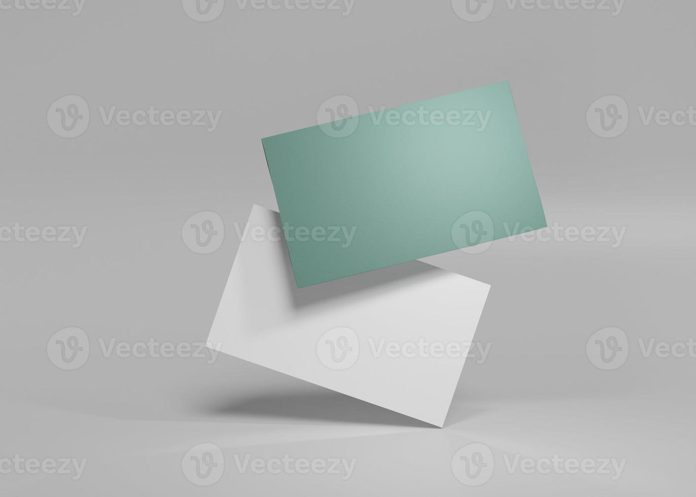 Mockup of a business card for presentation branding photo