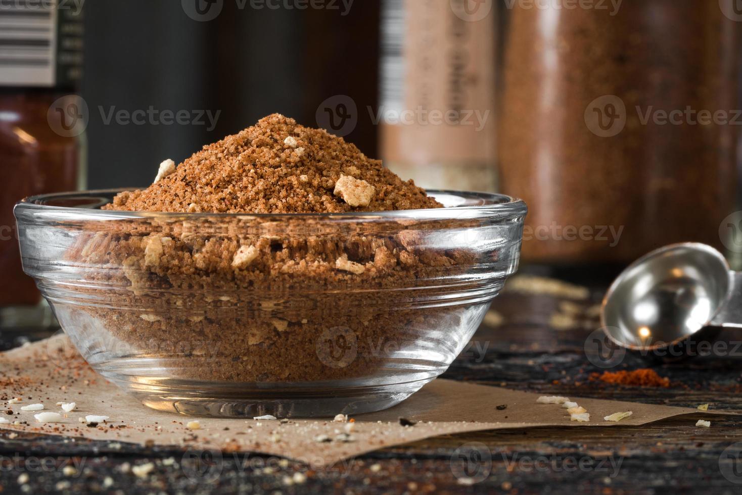 Barbecue Rub in a Bowl photo