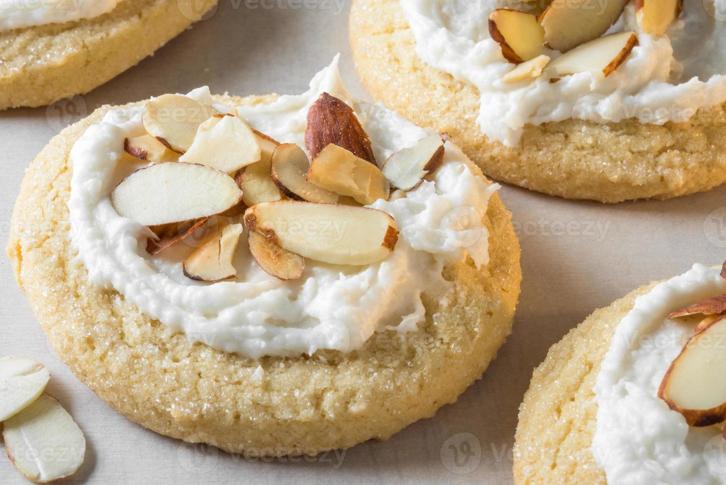 Frosted Almond Cookies photo