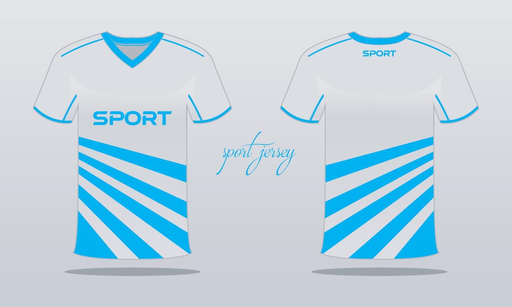 camiseta deportiva y plantilla de camiseta diseño de camiseta deportiva. diseño deportivo para juegos de carreras de fútbol vector