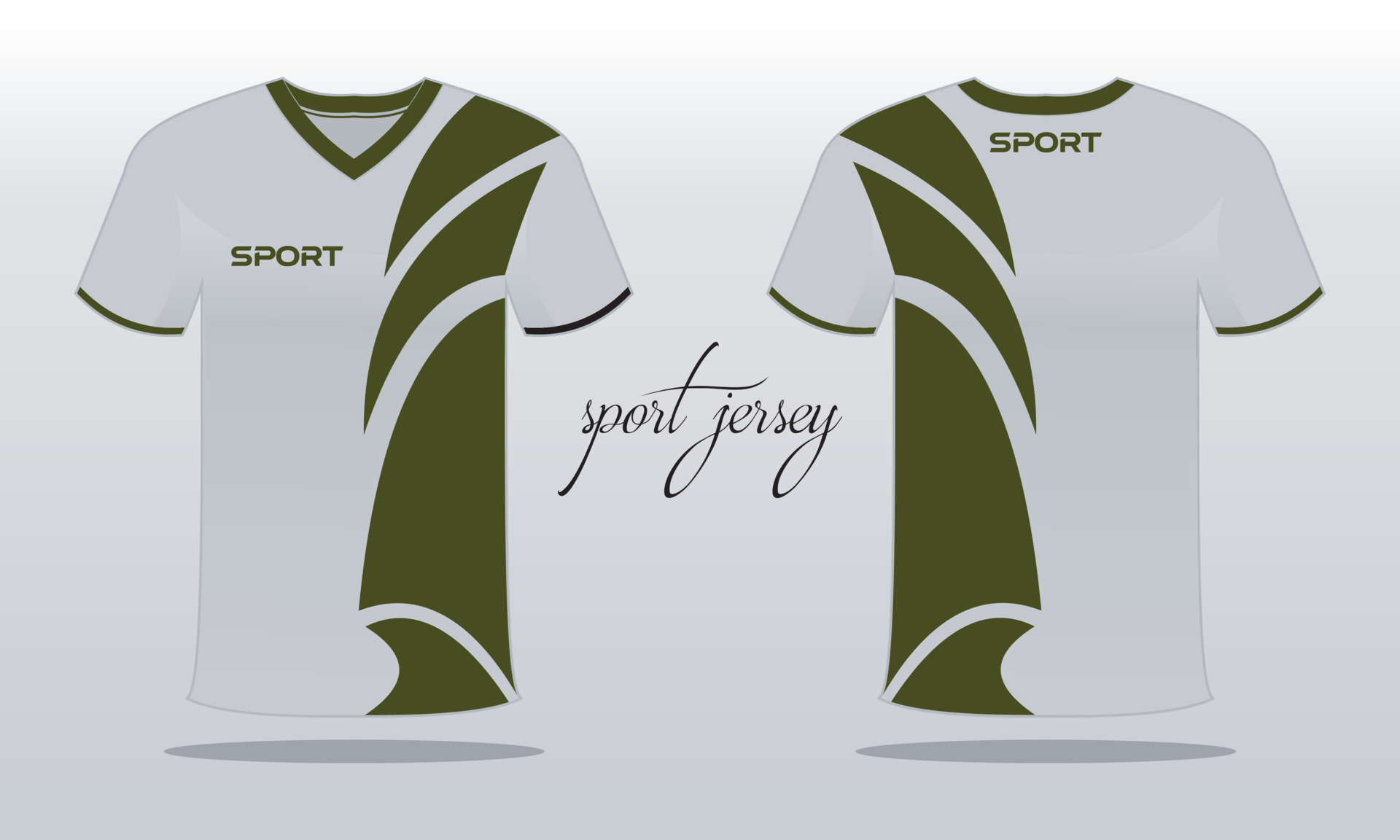 Sports jersey and t-shirt template sports jersey design. Sports design for  football racing gaming 13943136 Vector Art at Vecteezy