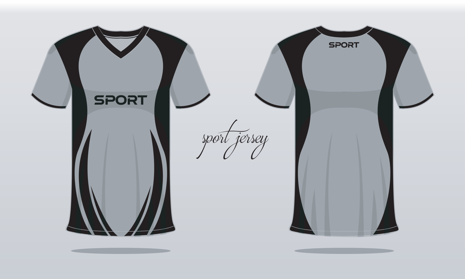 Sports jersey and t-shirt template sports jersey design. Sports design for  football racing gaming 13943136 Vector Art at Vecteezy