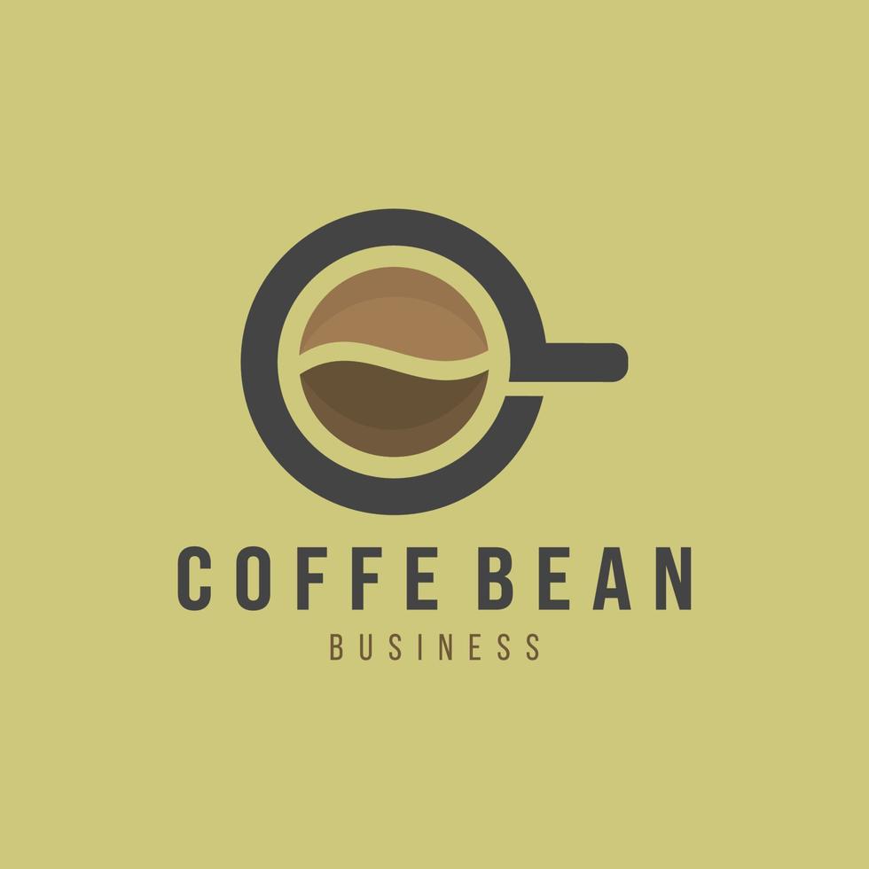 Coffee Bean Logo vector