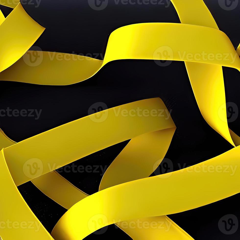 3D scroll ribbon pattern for illustration photo