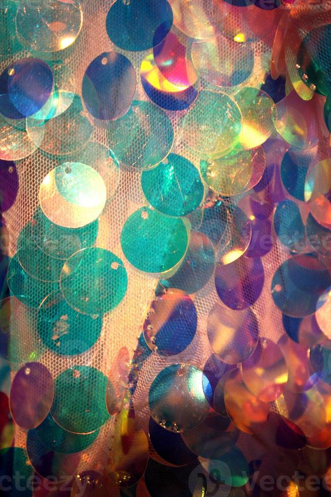 Sparkly Sequined Background Texture photo