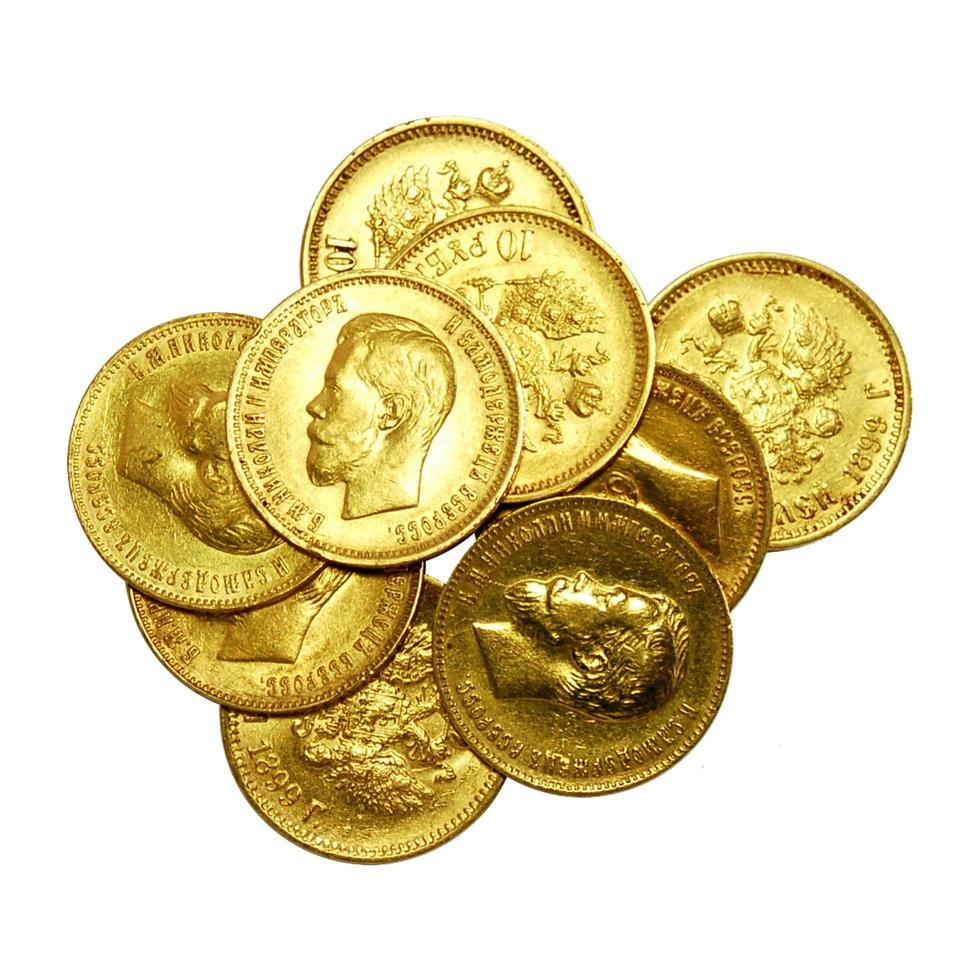 3d gold coin photo