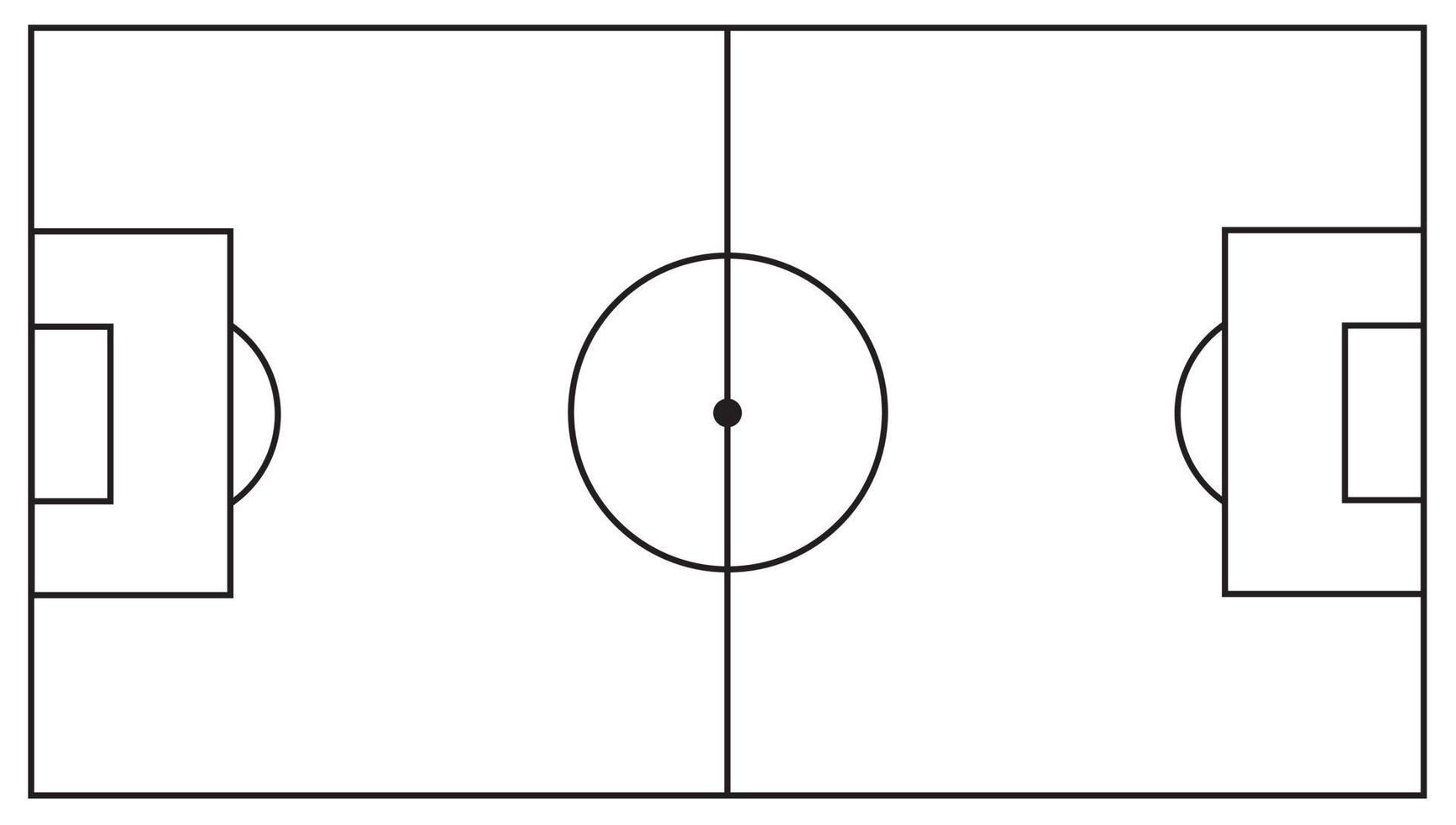 Football pitch vector design. 13946315 Vector Art at Vecteezy