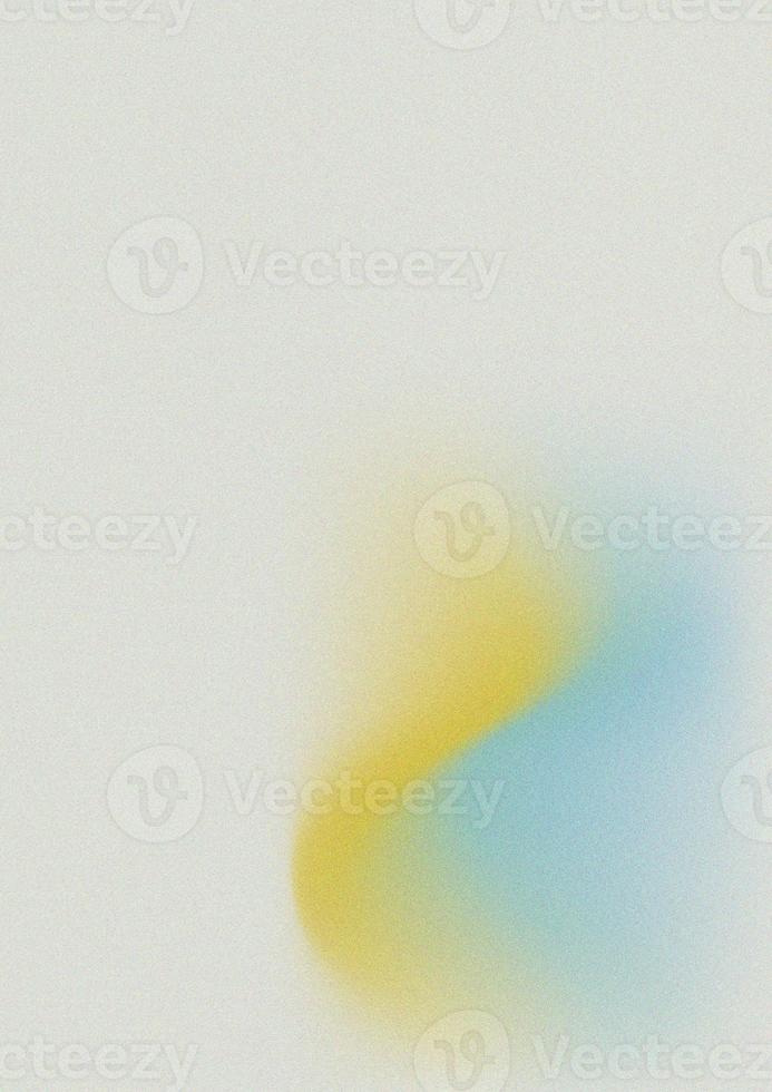Gradient in y2k style.  Minimalist gradient background with blue and yellow with retro style noise for banner, post or cover. photo