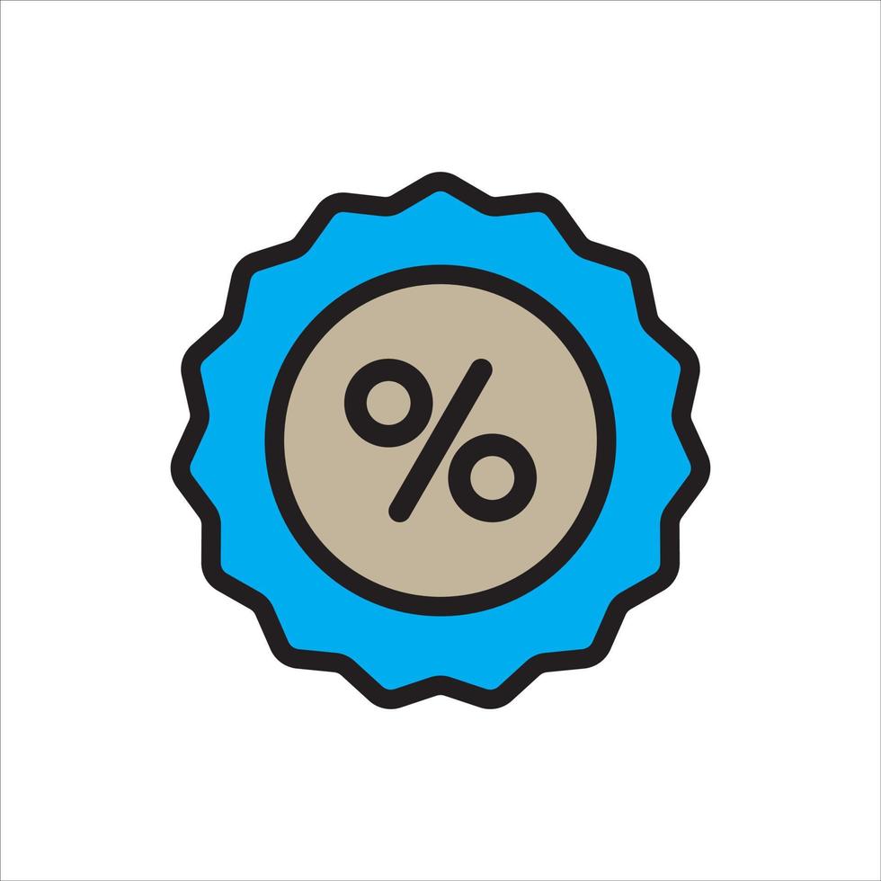 Percentage icon. Percentage vector sign for web site and mobile app.