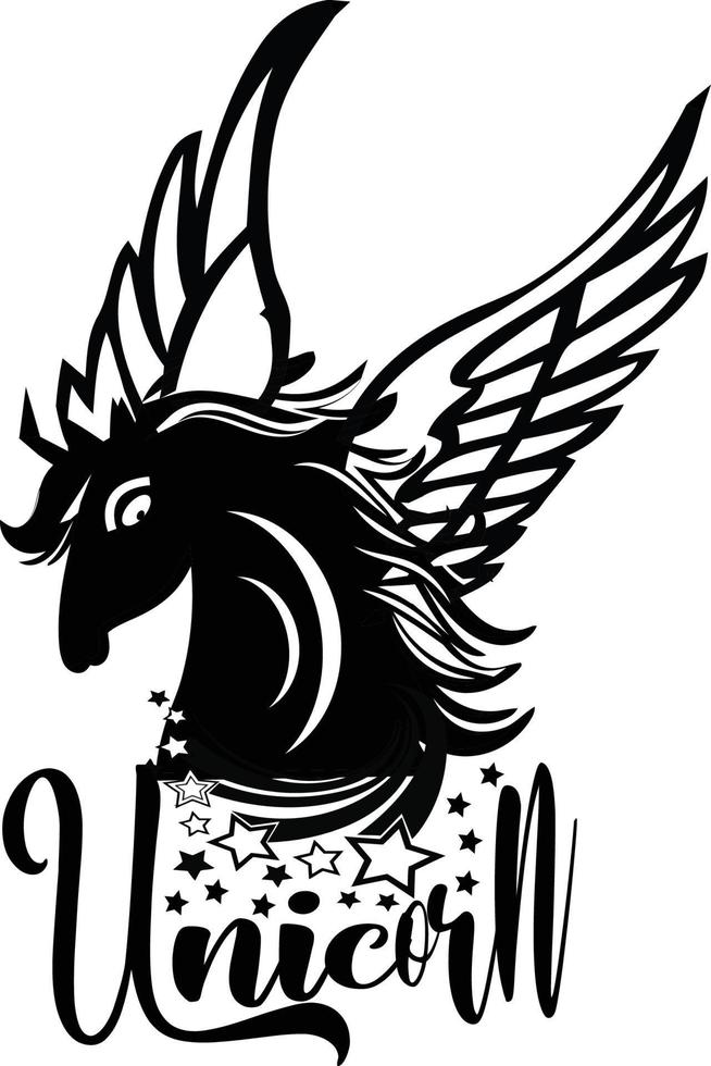 Unicorn vector design