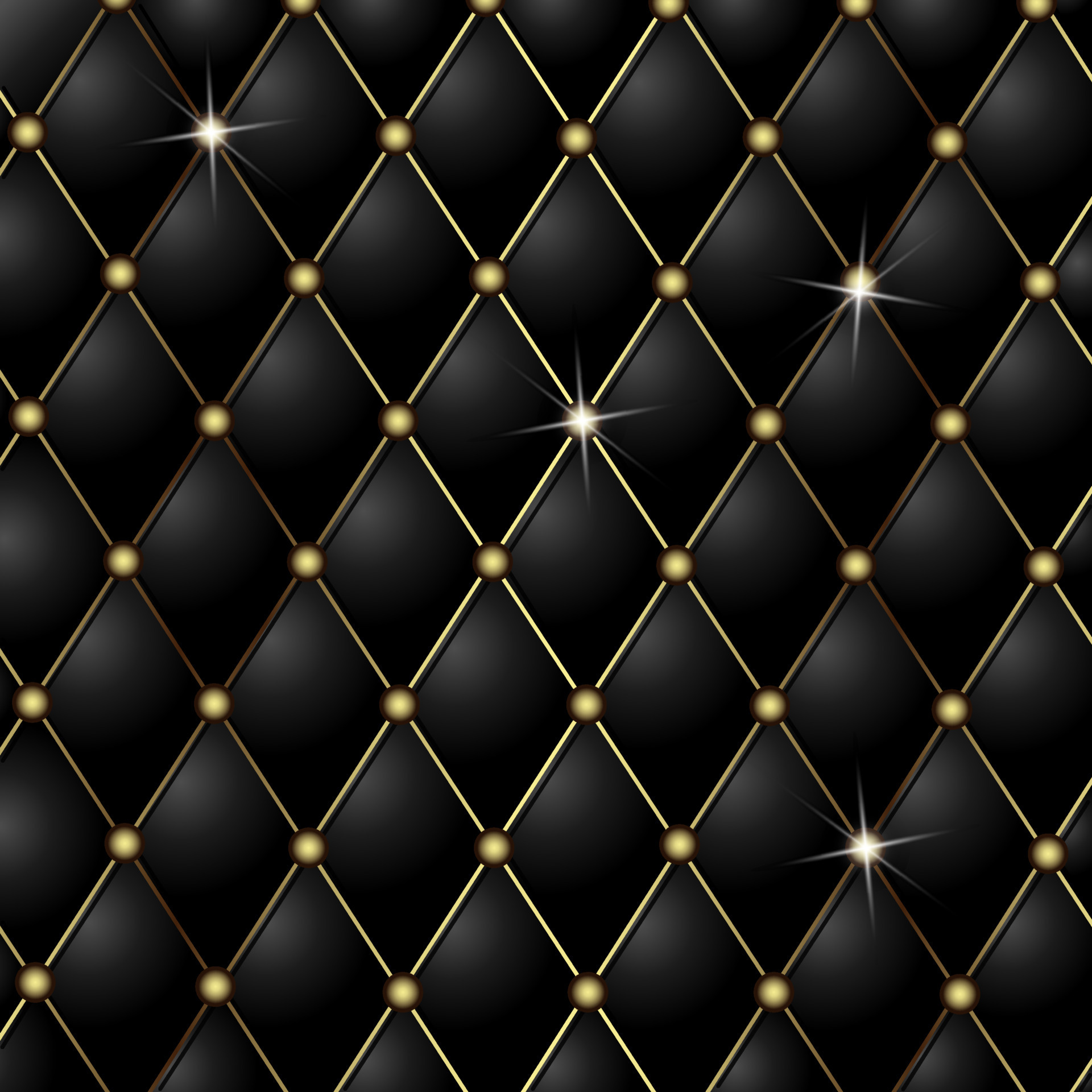 black and gold quilted background 13948244 Vector Art at Vecteezy