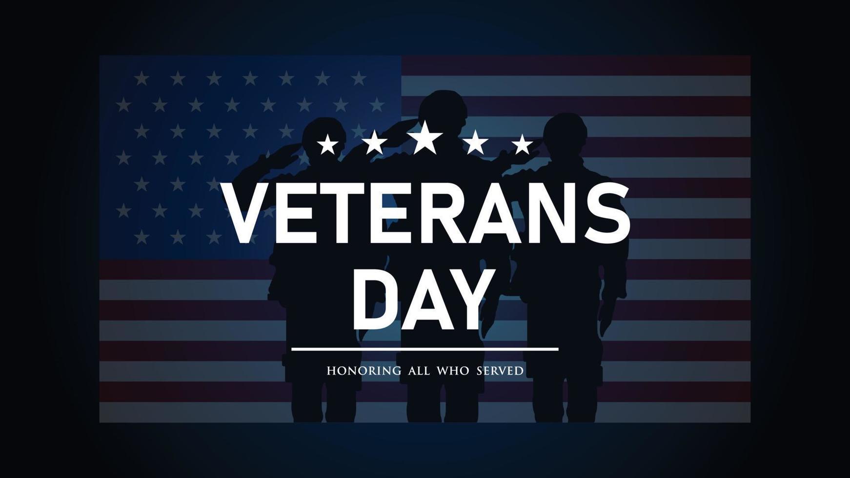 Happy veterans day. Veterans Day Background. Veterans day vector design illustration.