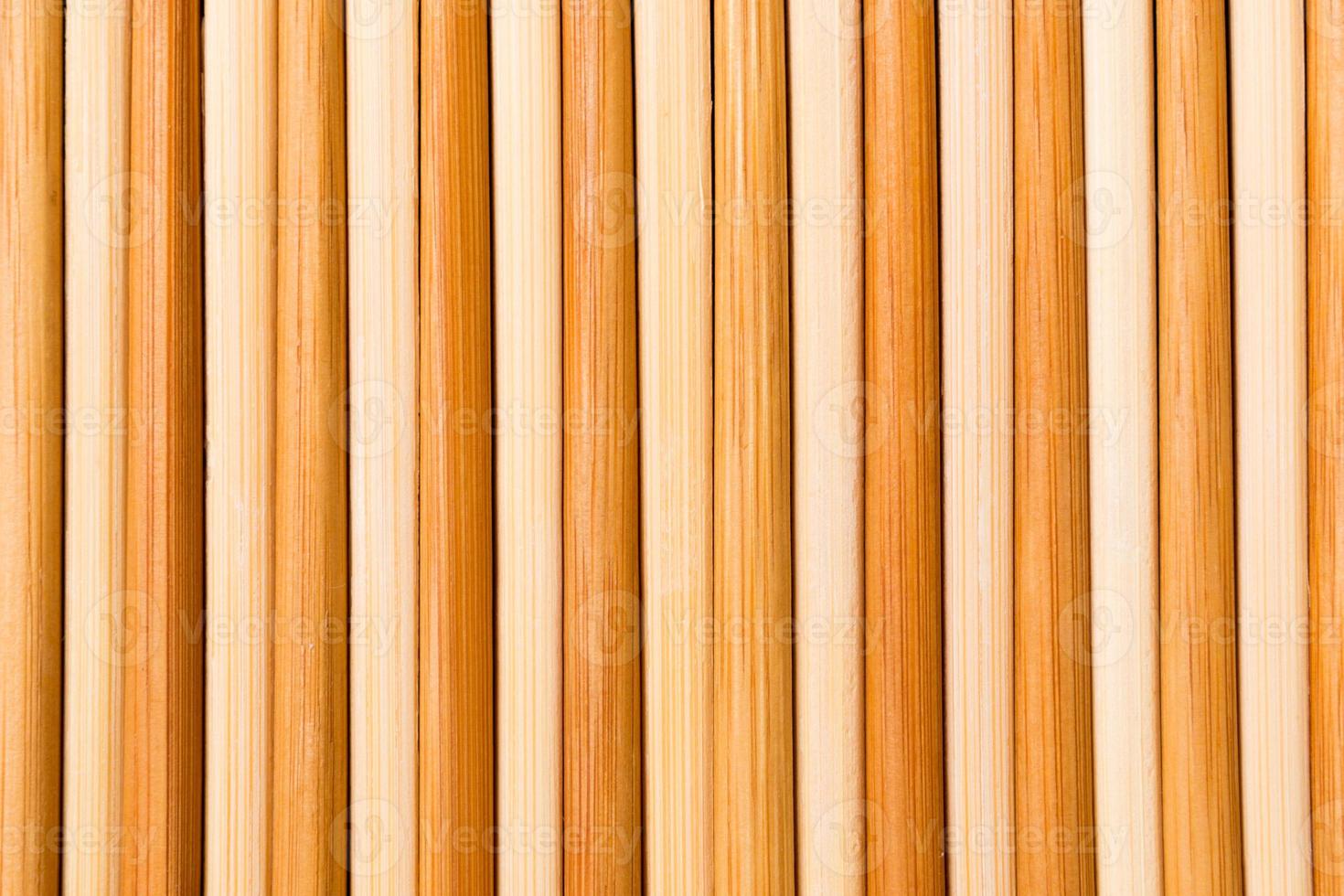 Close up a lot of chopsticks made of bamboo. Top view photo