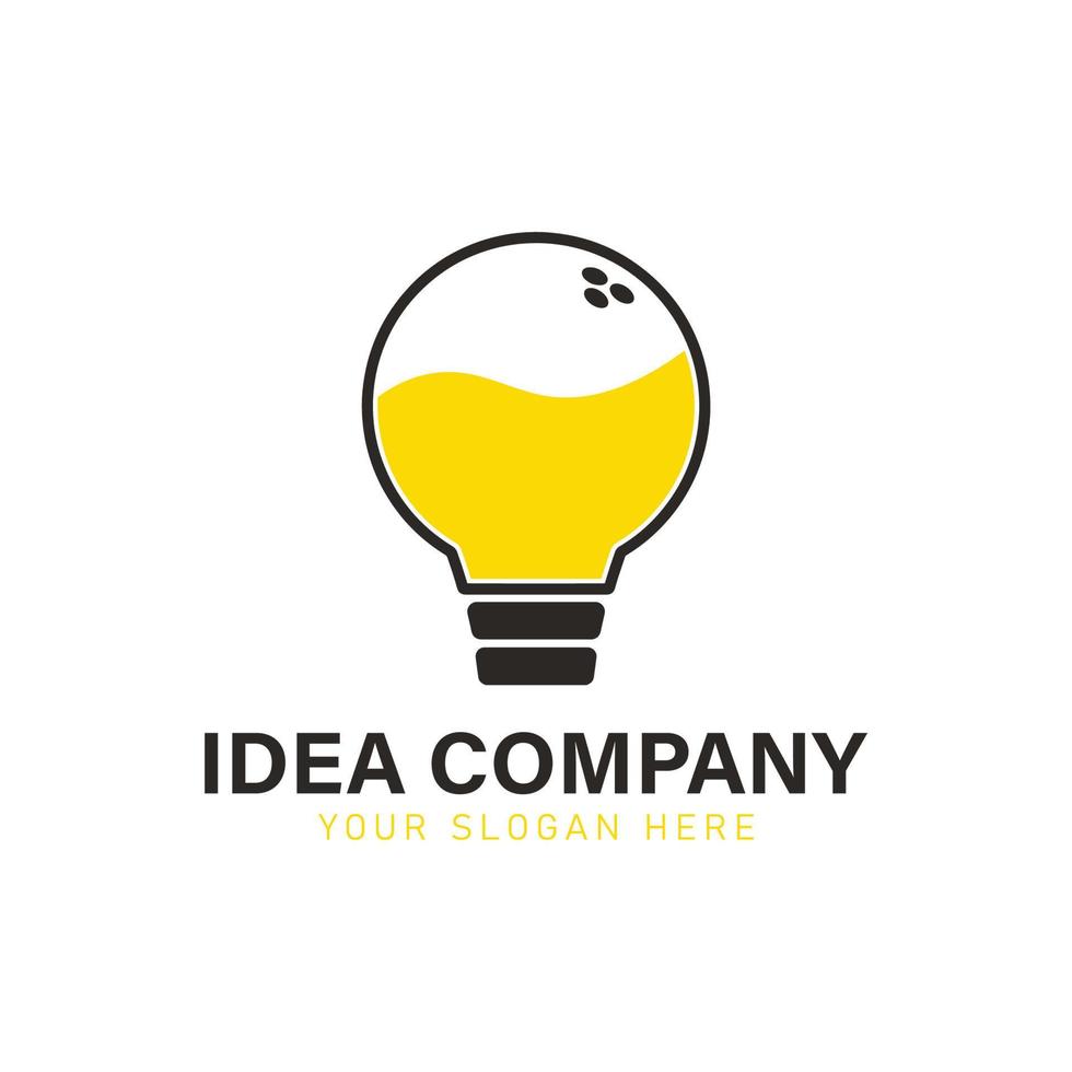 idea logotipo de la empresa inspiración vector