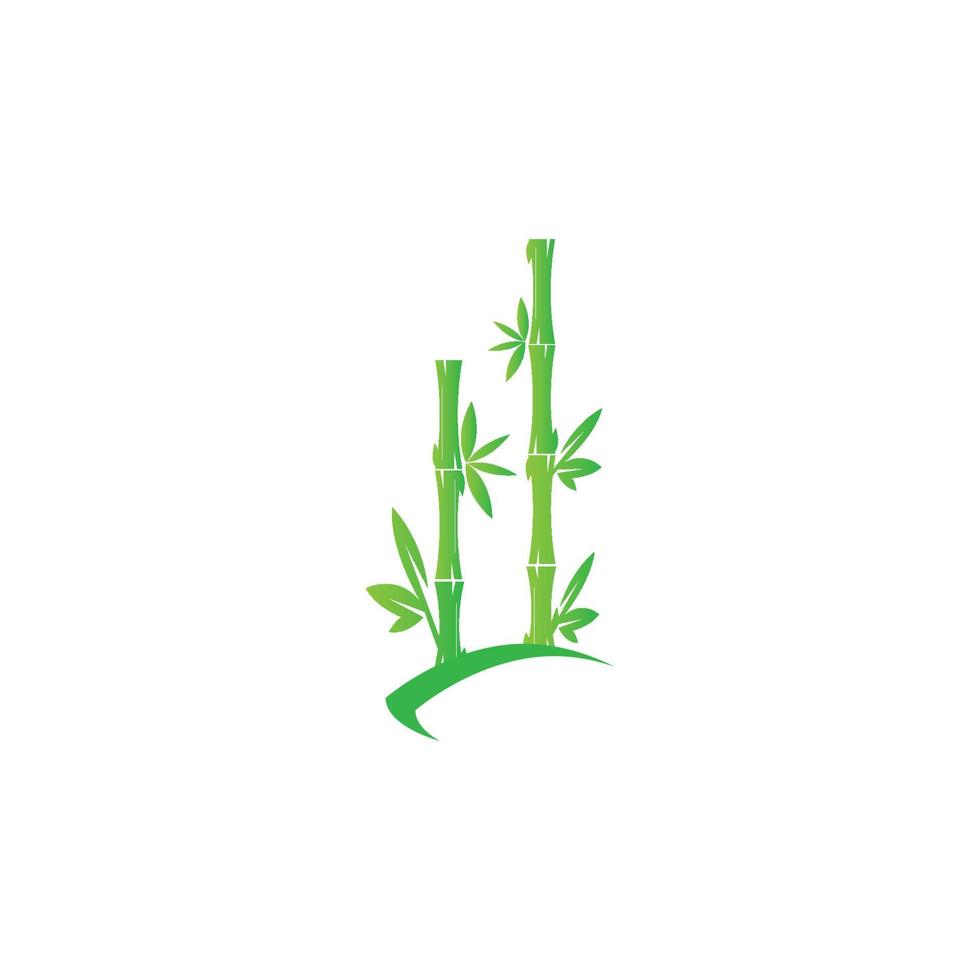 Bamboo logo vector icon