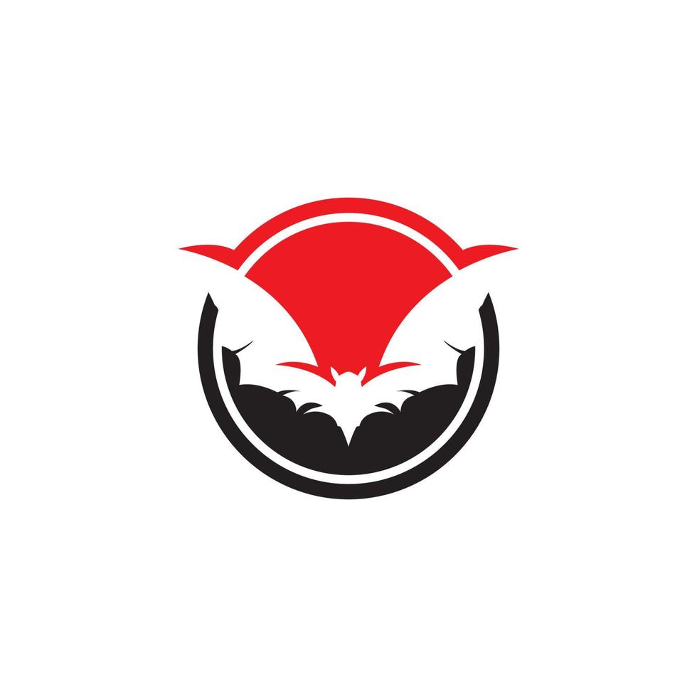 Bat icon for web. vector