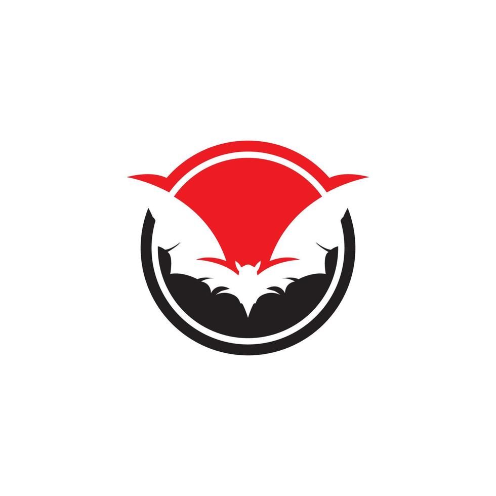 Bat icon for web. vector