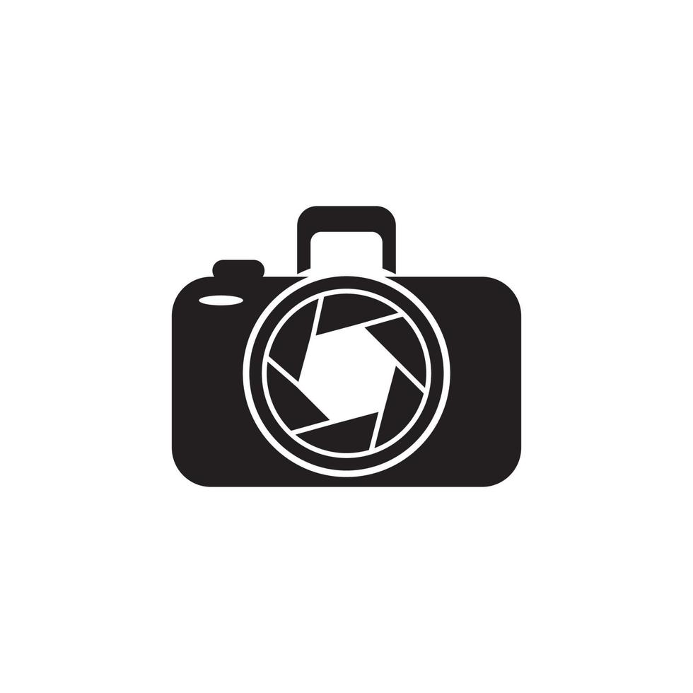 Camera icon logo vector design