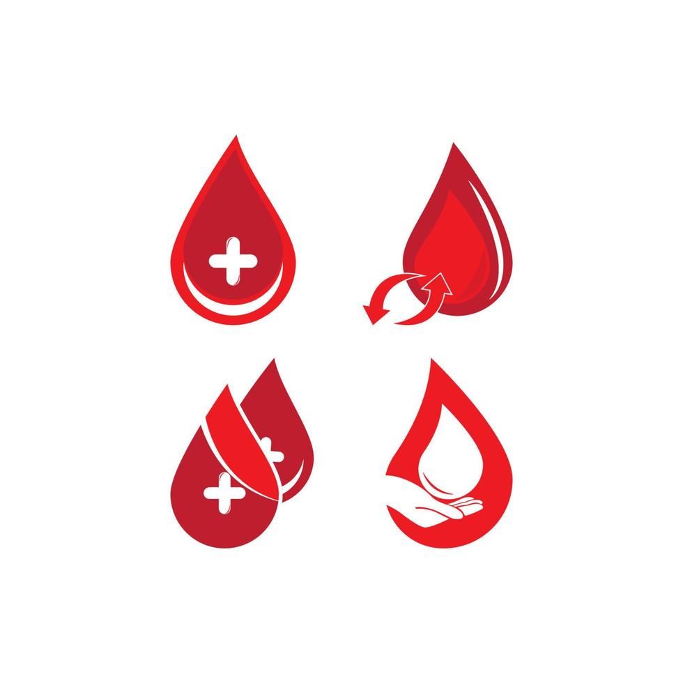 día mundial de la concienciación sobre el día del donante de sangre. donante de sangre mundial vector