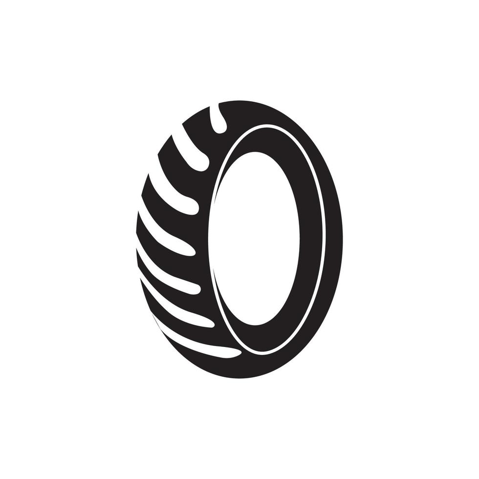 car tires icon logo vector design