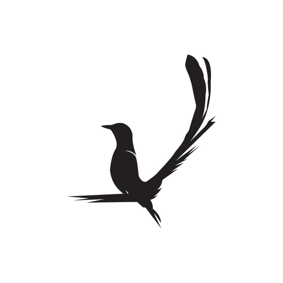 Stone magpie,icon logo vector design