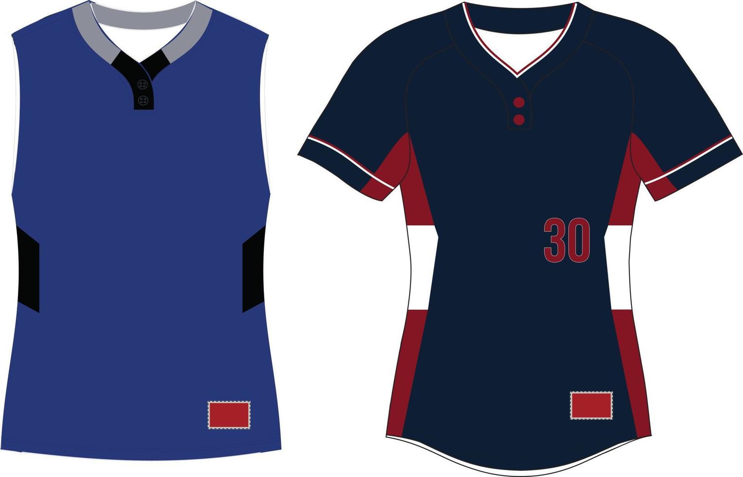 Softball uniform Jersey shorts Mock up 13948941 Vector Art at Vecteezy