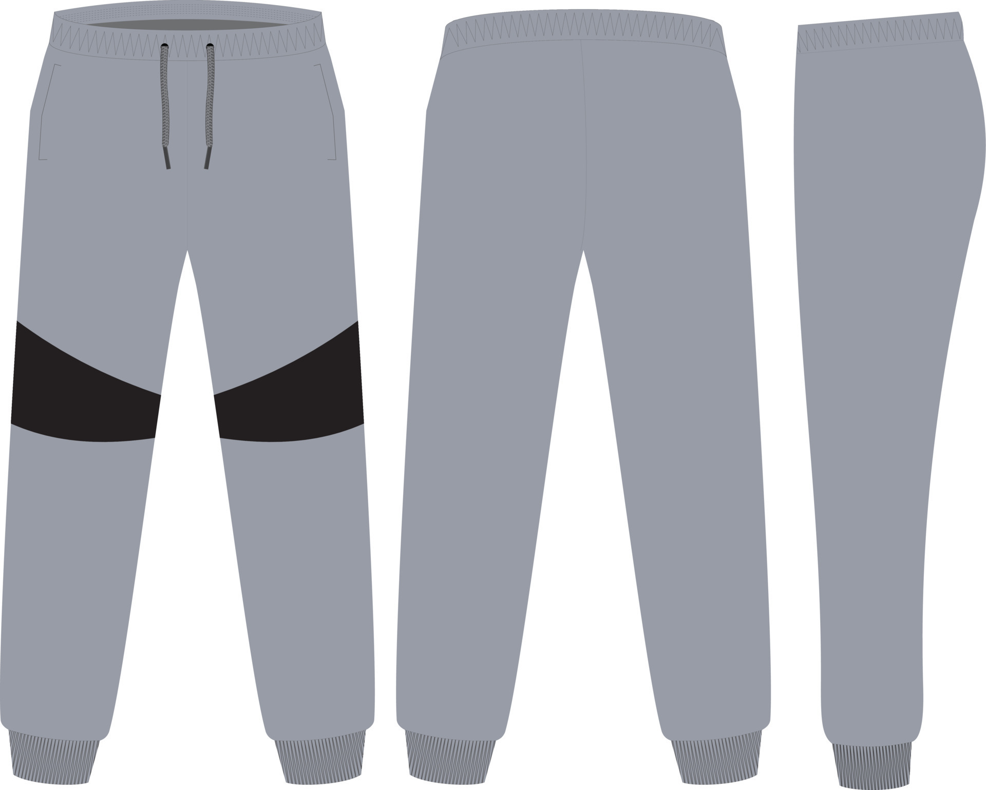 Sweat Pants Design Mock ups 13949370 Vector Art at Vecteezy