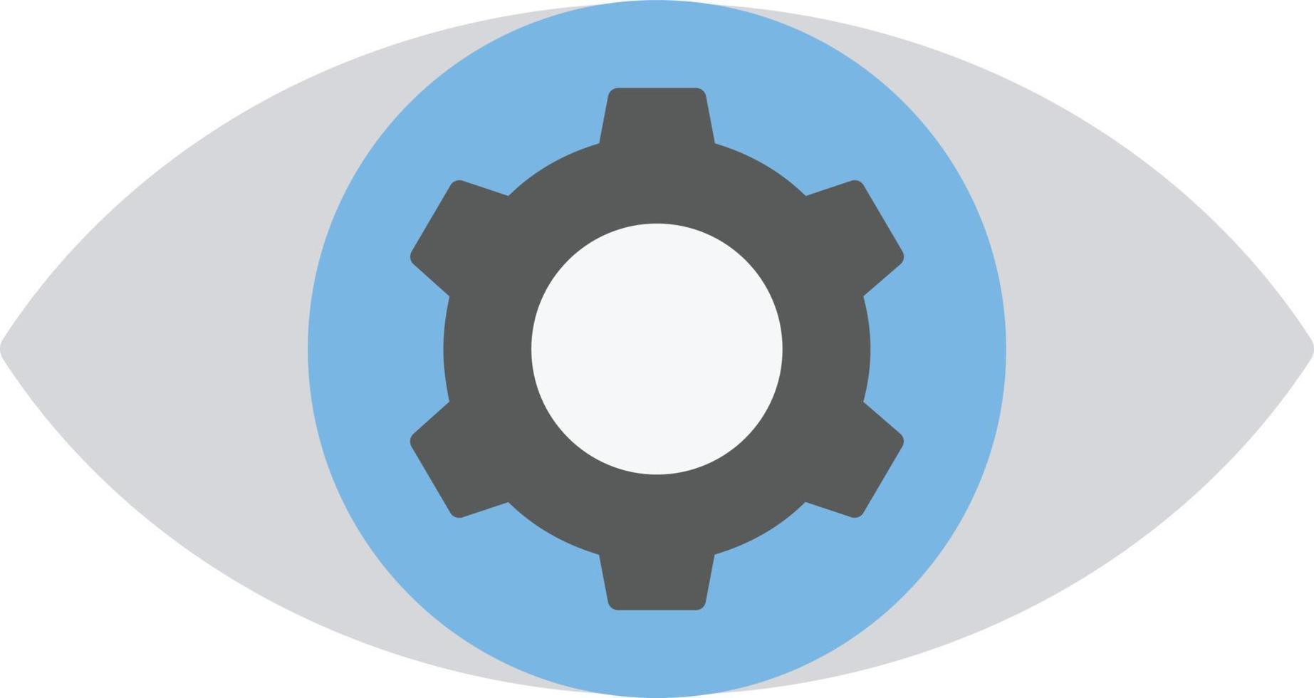 Vision Flat Icon vector